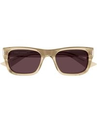 Saint Laurent - Eyewear Rectangle Frame Sunglasses - Lyst