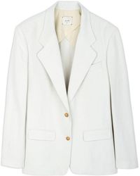 Alysi - Notched-Lapels Button-Fastening Jacket - Lyst