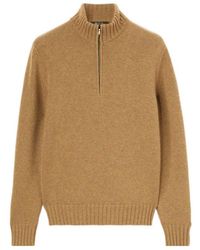 Loro Piana - Grafton Semi-Zipper Cashmere Sweater - Lyst