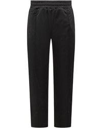 Palm Angels - Curved Logo Elastic Waist Trousers - Lyst