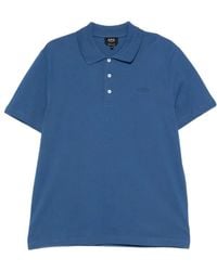 A.P.C. - Logo-Embroidered Polo Shirt - Lyst