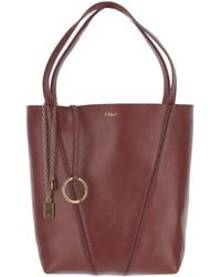 Chloé - Chloé Spin Charm Detailed Tote Bag - Lyst