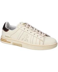 Premiata - Lace-Up Low-Top Casual Shoes - Lyst