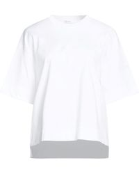 Max Mara - Solid-Color Short-Sleeve T-Shirt - Lyst