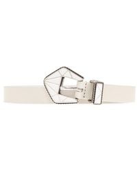 Isabel Marant - Coraline Geometric Buckle Belt - Lyst