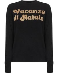 Mc2 Saint Barth - Jacquard Wool Blend New Queen Sweater - Lyst