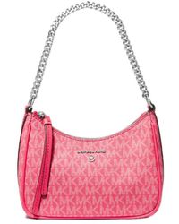 Michael Kors - Jet Set Monogram-Pattern Shoulder Bag - Lyst
