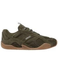 Versace - Round-Toe Lace-Up Sneakers - Lyst
