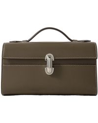SAVETTE - Symmetry Pochette Leather Tote - Lyst