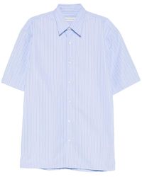 Dries Van Noten - Short-Sleeved Striped Shirt - Lyst