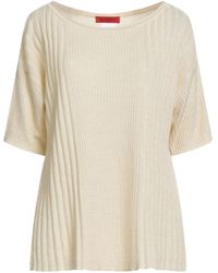 MAX&Co. - Short Sleeve Boat Neck Sweater - Lyst