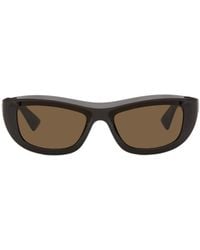 Bottega Veneta - Eyewear Rectangular Frame Sunglasses - Lyst