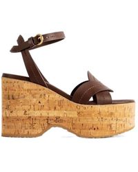 Gianvito Rossi - Crossover Platform Sandals - Lyst