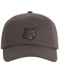 Maison Kitsuné - Maison Kitsuné Fox Patch Baseball Cap - Lyst