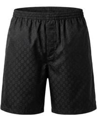 Gucci - Gg Cotton Faille Shorts - Lyst