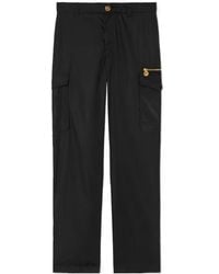 Versace - Elasticated-Waistband Cargo Pants - Lyst