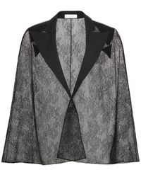 Nina Ricci - Lace Blazer-Inspired Cape - Lyst