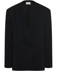 The Row - Alda Double-Breasted Blazer - Lyst