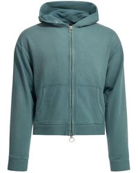 NO/FAITH STUDIOS Zip-Up Hoodie in Green for Men | Lyst