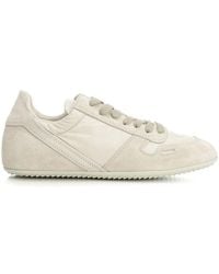 Rick Owens - Panelled Lace-Up Sneakers - Lyst