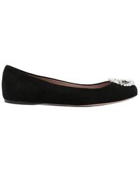 Gucci - Interlocking-G Ballet Flats - Lyst