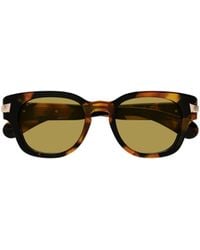 Gucci - Eyewear Rectangle Frame Sunglasses - Lyst