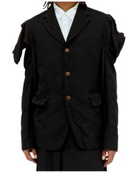 Comme des Garçons - Comme Des Garons Homme Plus Layered Sleeves Blazer - Lyst
