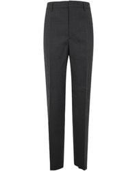 DSquared² - Logo-Plaque Tailored Pleated Trousers - Lyst