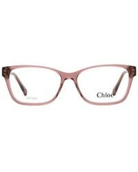 Chloé - Chloé Eyewear Rectangular Frame Glasses - Lyst