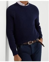 Brunello Cucinelli - Crewneck Ribbed-Knit Jumper - Lyst