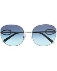 Tiffany & Co. - Oversized Sunglasses - Lyst
