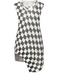 MM6 by Maison Margiela - Multi-Color Sleeveless Knit Top - Lyst
