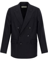 Dries Van Noten - Double-Breasted Suit Jacket - Lyst