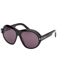 Tom Ford - Eyewear Inger Round Frame Sunglasses - Lyst