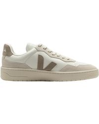 Veja - Logo Lace-Up Low-Top Casual Shoes - Lyst