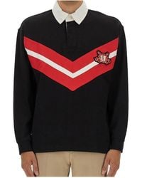 BOSS - Long-Sleeved Polo Shirt - Lyst