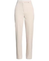 Max Mara - High-Waisted Straight-Leg Dress Trousers - Lyst