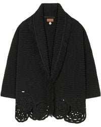 Alanui - Long-Sleeved Knitted Cardigan - Lyst