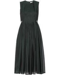 Max Mara - Round Neck Sleeveless Dress - Lyst