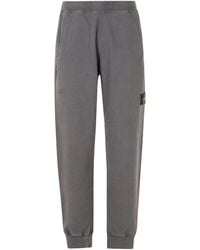 Stone Island - Elastic-Waist Athletic Pants - Lyst