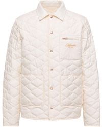 Moncler - Kastos Diamond-Quilted Down Shirt Jacket - Lyst