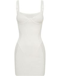 Dion Lee - Serpent Lace-Panelled Minidress - Lyst