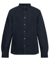 AllSaints - Classic Button-Up Shirt - Lyst