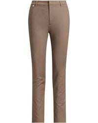 Ralph Lauren - Solid Color Straight Leg Trouser - Lyst