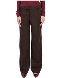 FEDERICA TOSI - Frescolana Wide-Leg Pants - Lyst
