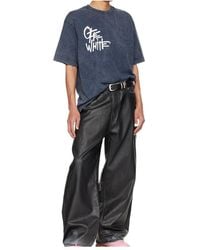 Off-White c/o Virgil Abloh - Skate Logo-Print T-Shirt - Lyst