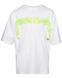 Lanvin - Crazy Curb Lace Logo T-Shirt - Lyst