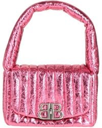 Balenciaga - Medium-Sized Shoulder Bag With Metal Details - Lyst