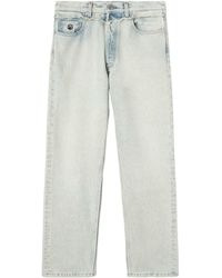 Ambush - Frayed Straight-Leg Jeans - Lyst