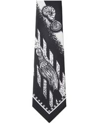 Versace - Formula 6 Printed Tie - Lyst